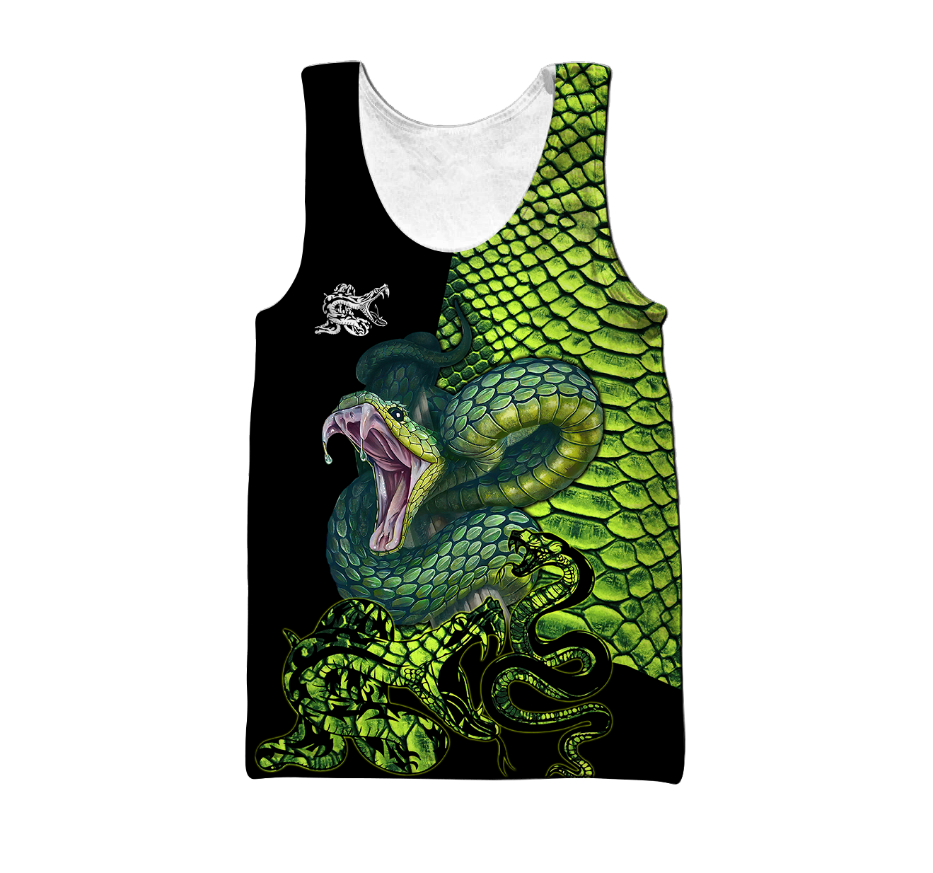 Snake 3D All Over Printed Unisex Shirt