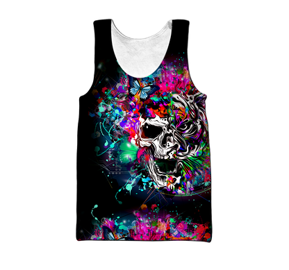 Love Skull animal full color 3D all over printed for man and women QB06092002