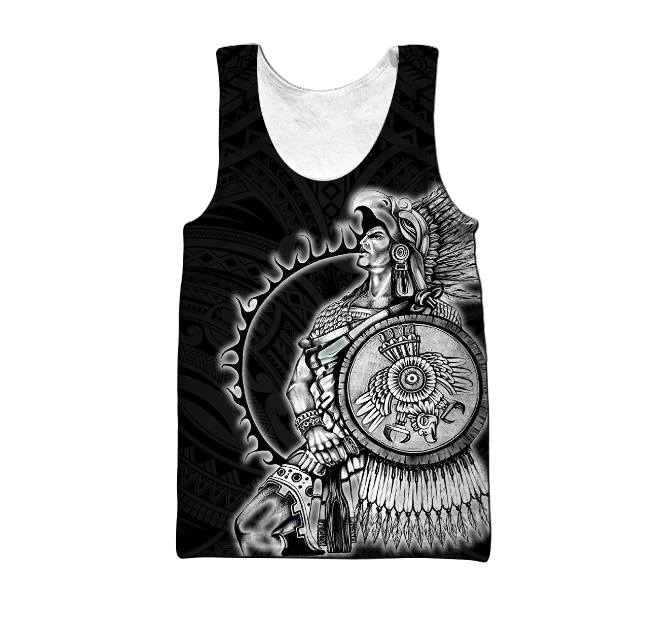 Mexican Aztec Warrior 3D All Over Printed Shirts DQB07162001
