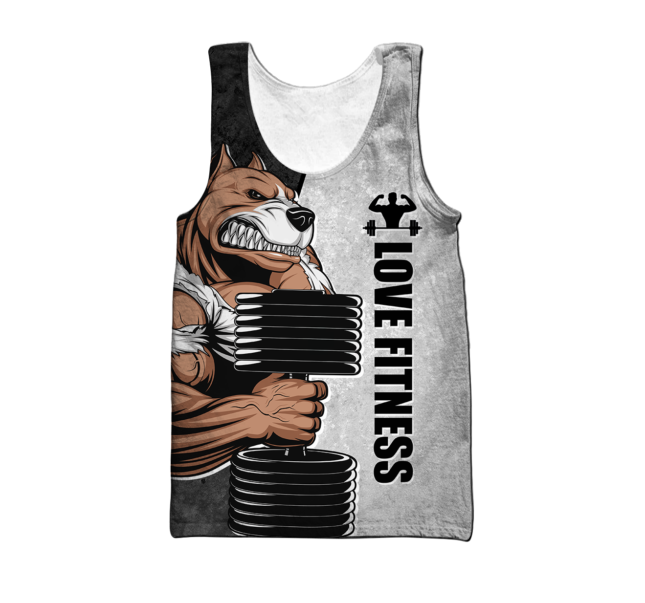 Premium Love Fitness 3d All Over Printed