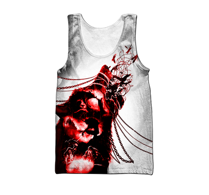 Premium 3D Printed Wolf Shirts MEI