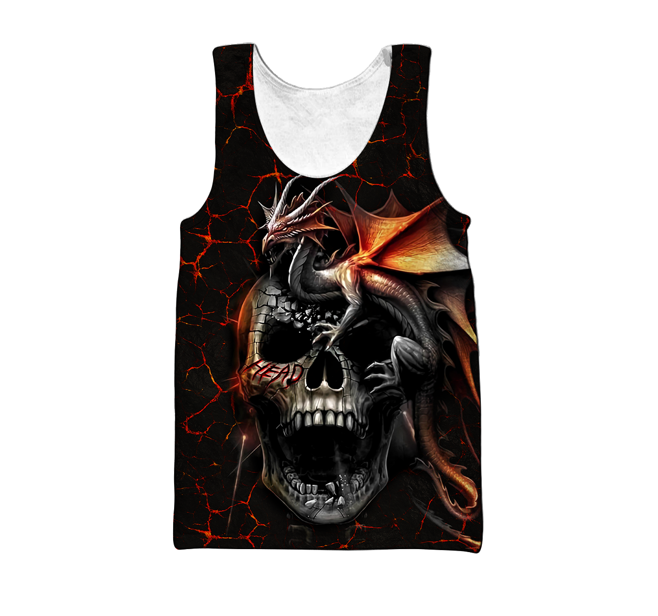 Skull dragon 3D all over printed for man and women QB06162003