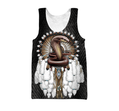 Snake 3D All Over Printed Unisex Shirt