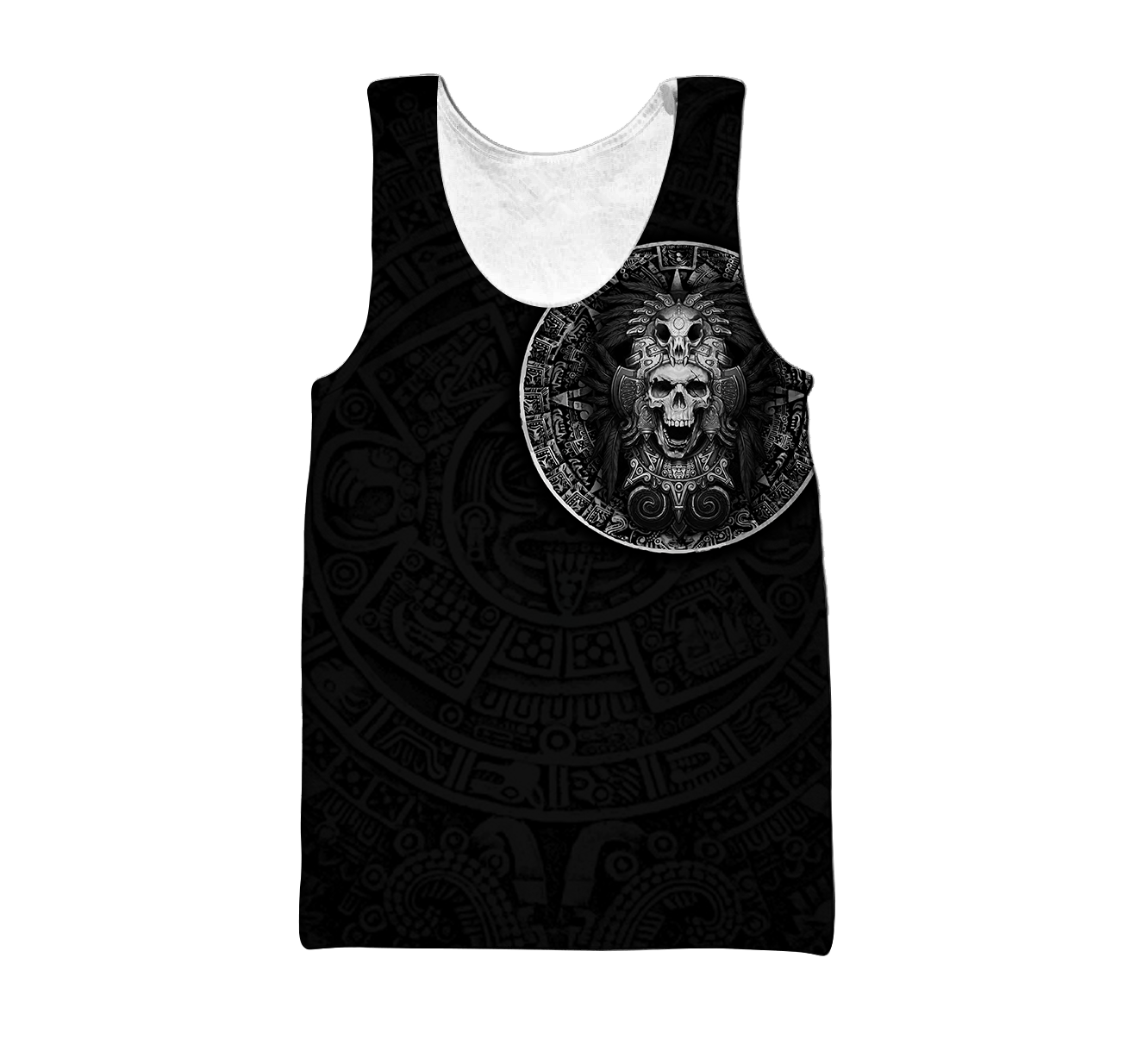 Mexican Aztec Warrior 3D All Over Printed Shirts For Men and Women