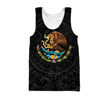 Mexican Aztec Warrior 3D All Over Printed Shirts For Men and Women QB06292002