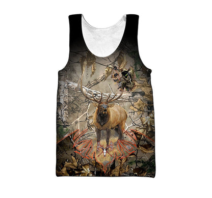 Deer Hunting 3D All Over Printed Shirts For Men MH0808202-LAM