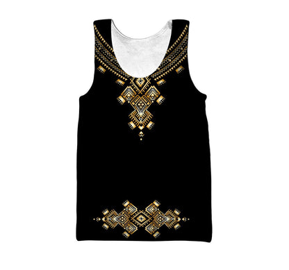 African Luxury Pattern Hoodie