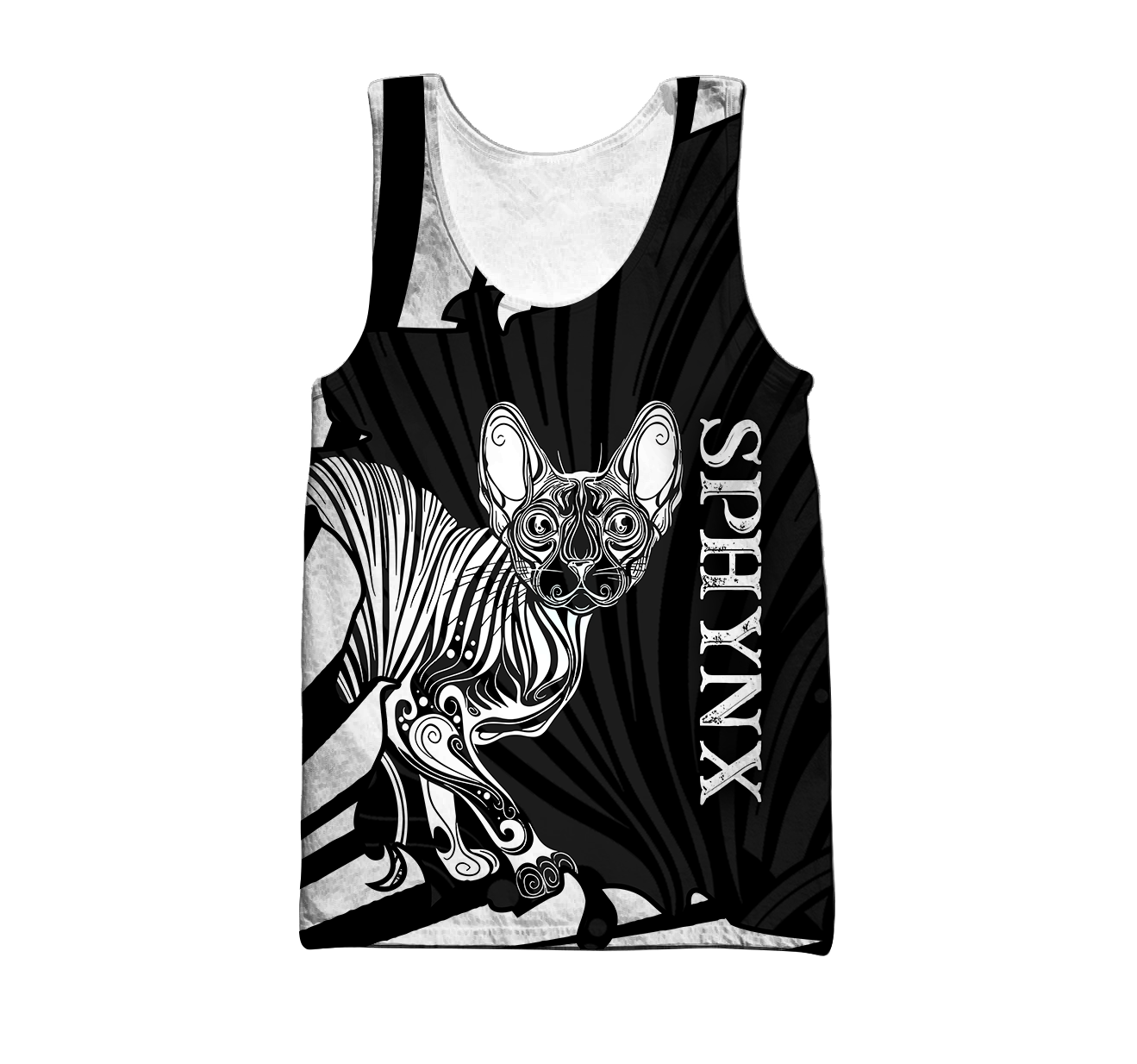 Sphynx cat tattoos 3D All Over Printed shirt & short for men and women PL