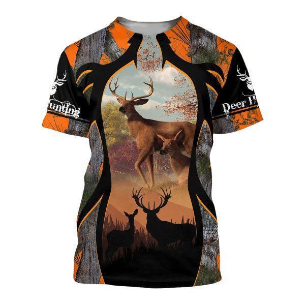 Deer Hunting 3D All Over Printed Shirts for Men and Women TT121102 - Amaze Style™-Apparel