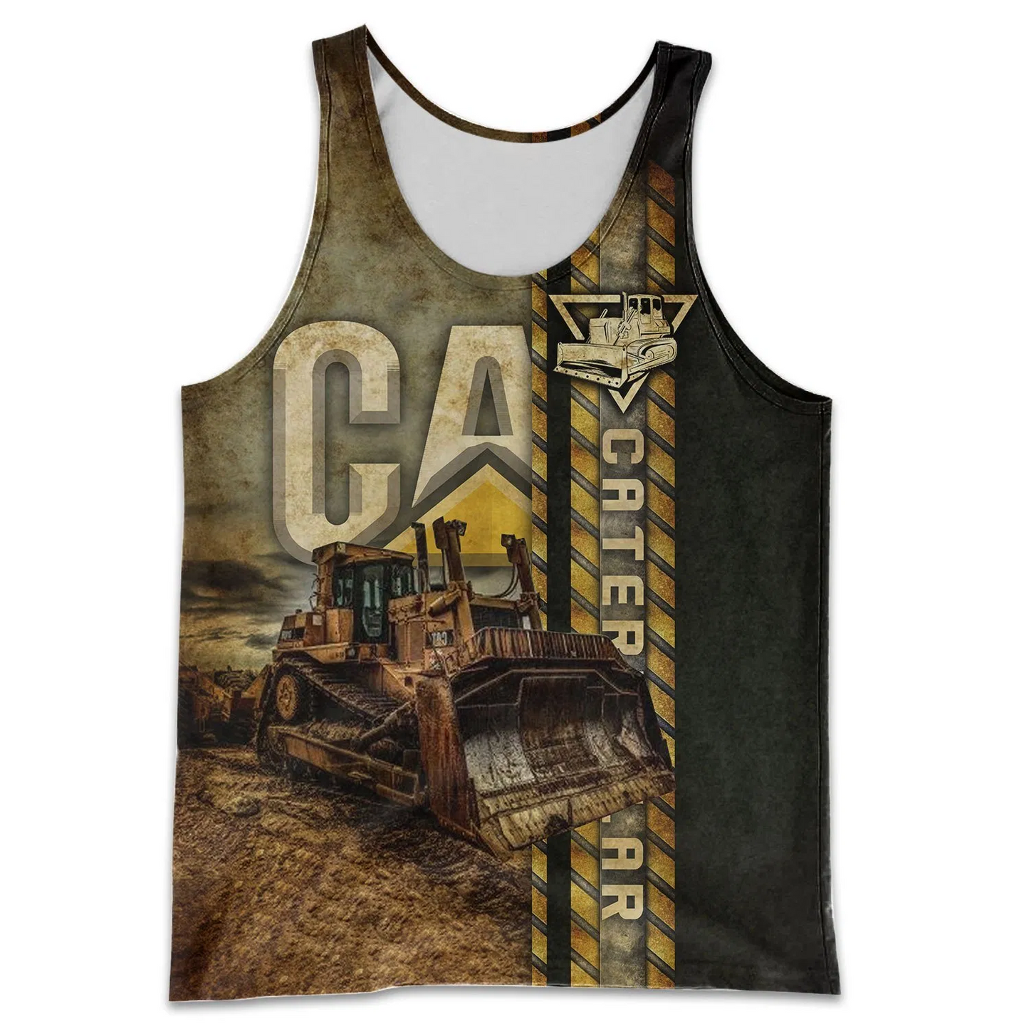 LOVE HEAVY EQUIPMENT 3D ALL OVER PRINTED SHIRTS AND SHORT FOR MAN AND WOMEN PL12032001 - Amaze Style™-Apparel