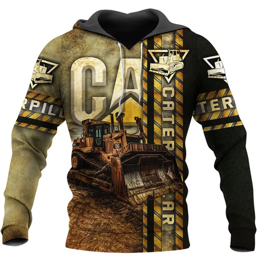 LOVE HEAVY EQUIPMENT 3D ALL OVER PRINTED SHIRTS AND SHORT FOR MAN AND WOMEN PL12032001 - Amaze Style™-Apparel