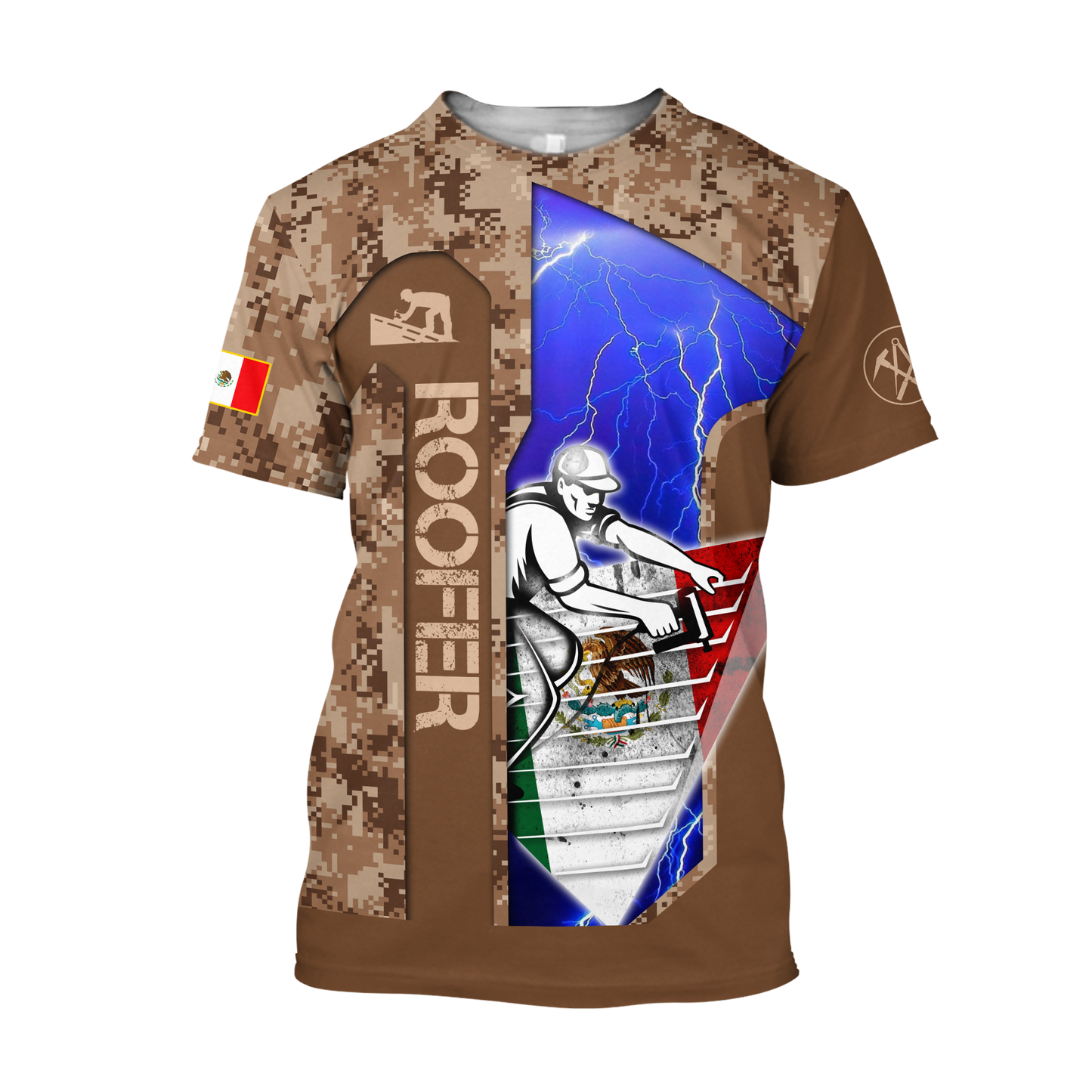 I'm A Roofer 3D All Over Printed Shirts