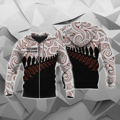 New Zealand Aotearoa Pullover Hoodie Special HC - Amaze Style™-Apparel