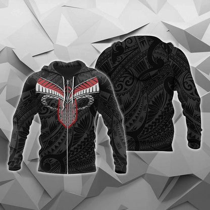 Aotearoa Warriors All Over Hoodie NVD - Amaze Style™-Apparel