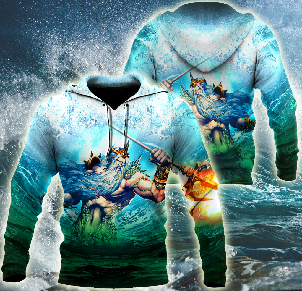 Poseidon Over 3D Printed MH260520 - Amaze Style™-Apparel