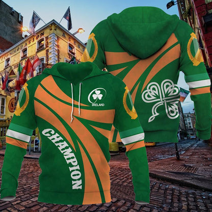 Ireland Champion Hoodie PL - Amaze Style™-Apparel