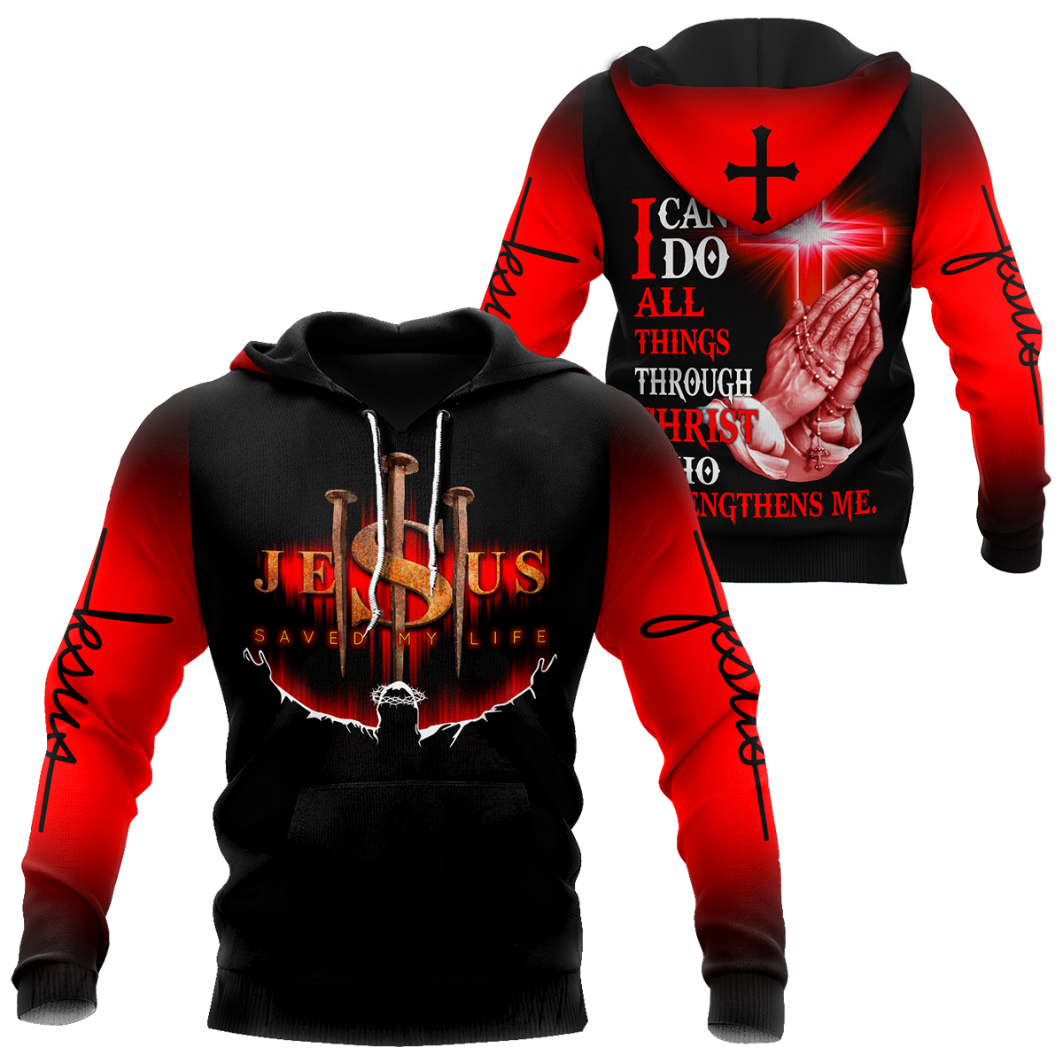 Jesus Save My Life 3D All Over Printed Shirts For Men and Women Pi12062002