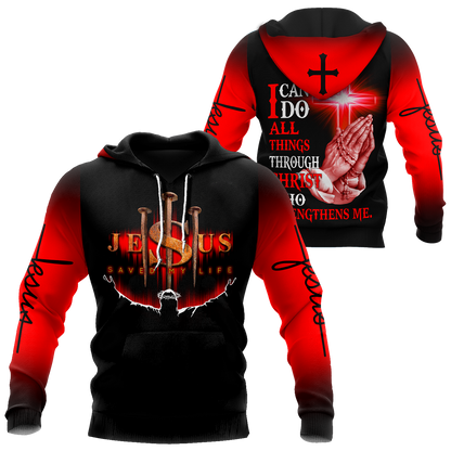 Jesus Save My Life 3D All Over Printed Shirts For Men and Women Pi12062002