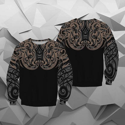Maori Tattoo Special Zipper Hoodie - HC0801 - Amaze Style™-Apparel