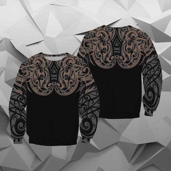 Maori Tattoo Special Zipper Hoodie NVD - Amaze Style™-Apparel