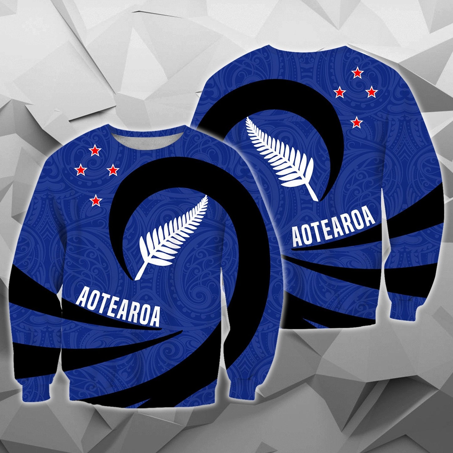 Aotearoa Hoodie Silver Fern Roll Into My Heart PL06 - Amaze Style™-Apparel