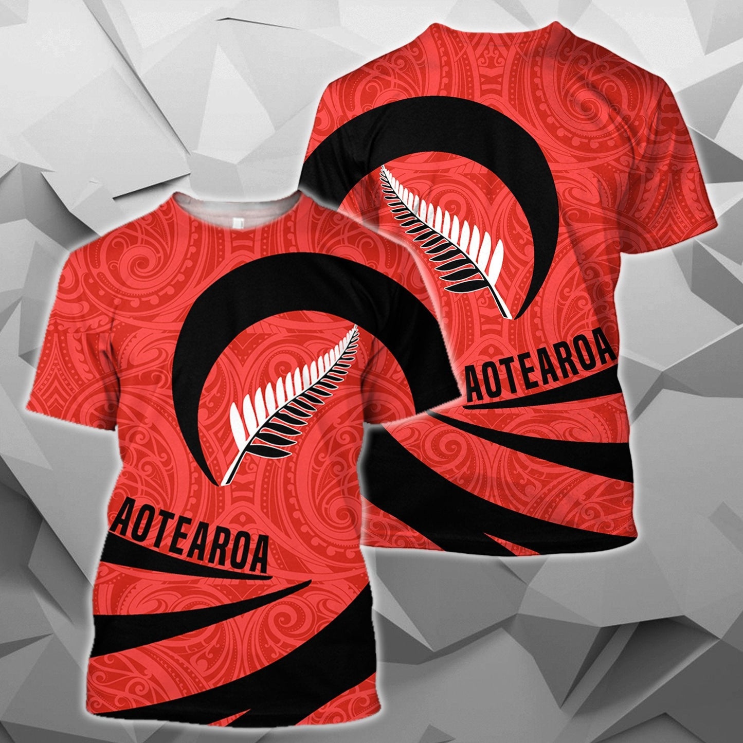 Aotearoa Hoodie Silver Fern Roll Into My Heart PL05 - Amaze Style™-Apparel