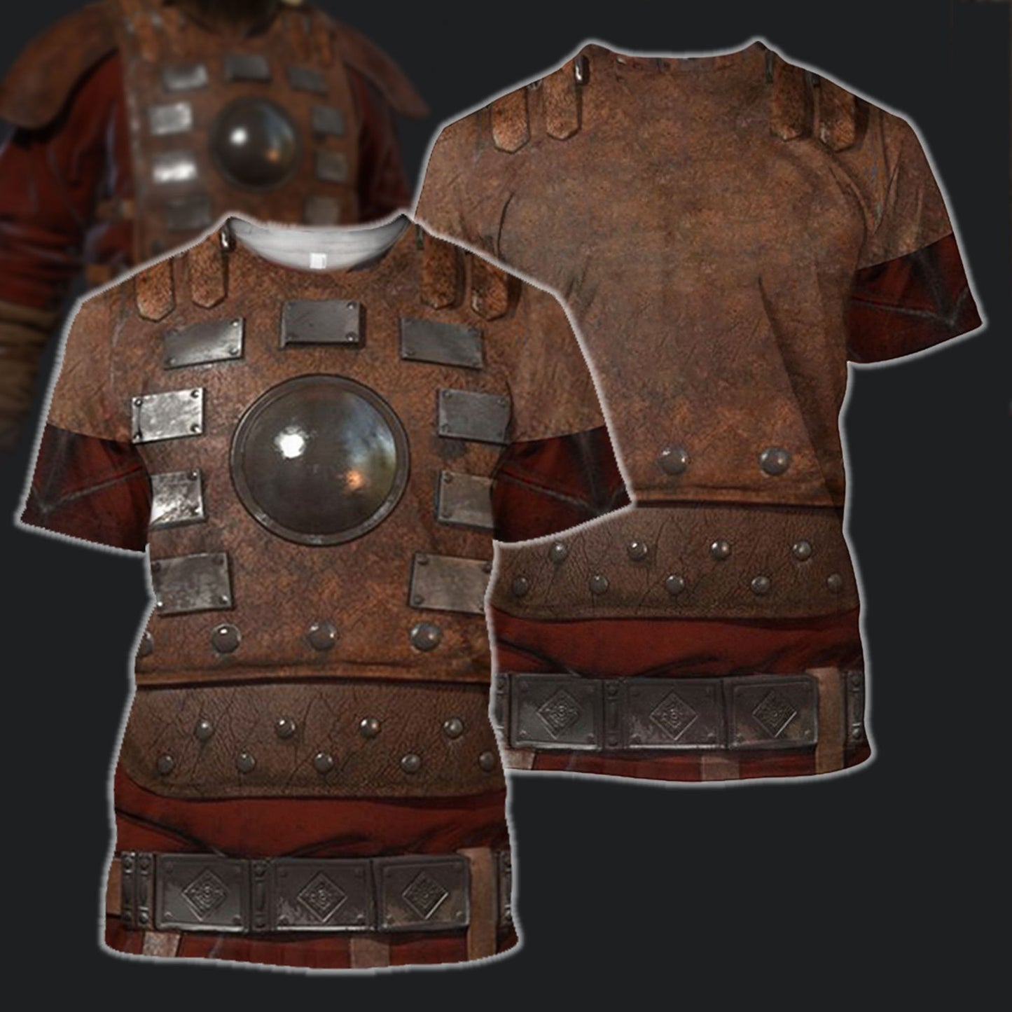 3D All Over Print Armor Mongol Warrior Hoodie - Amaze Style™-Apparel