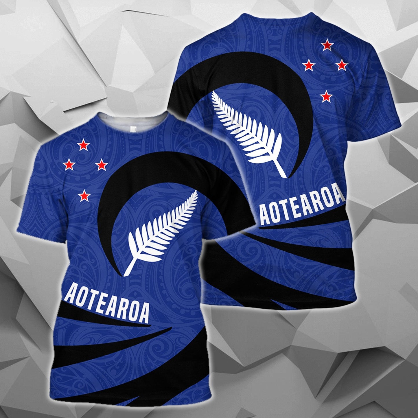 Aotearoa Hoodie Silver Fern Roll Into My Heart Zip-Up TH5 - Amaze Style™-Apparel