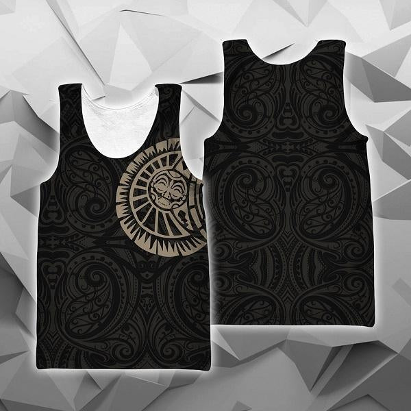 Maori Tattoo New Zealand All Over Hoodie NVD - Amaze Style™-Apparel