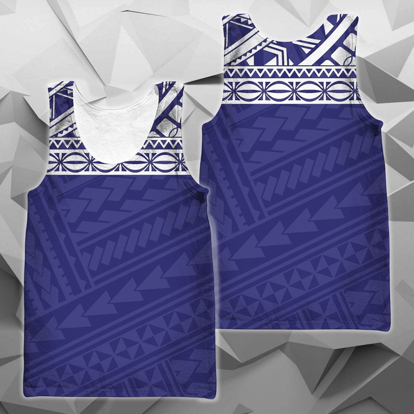 Poly All Over Hoodies - Blue Version - BN04 - Amaze Style™-Apparel
