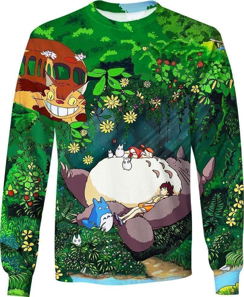 Sleep in the green forest - HC05 - Amaze Style™-ghibli