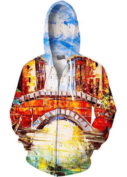 Venice, Italy-Shirt-6teenth World-Zip-S-Vibe Cosy™
