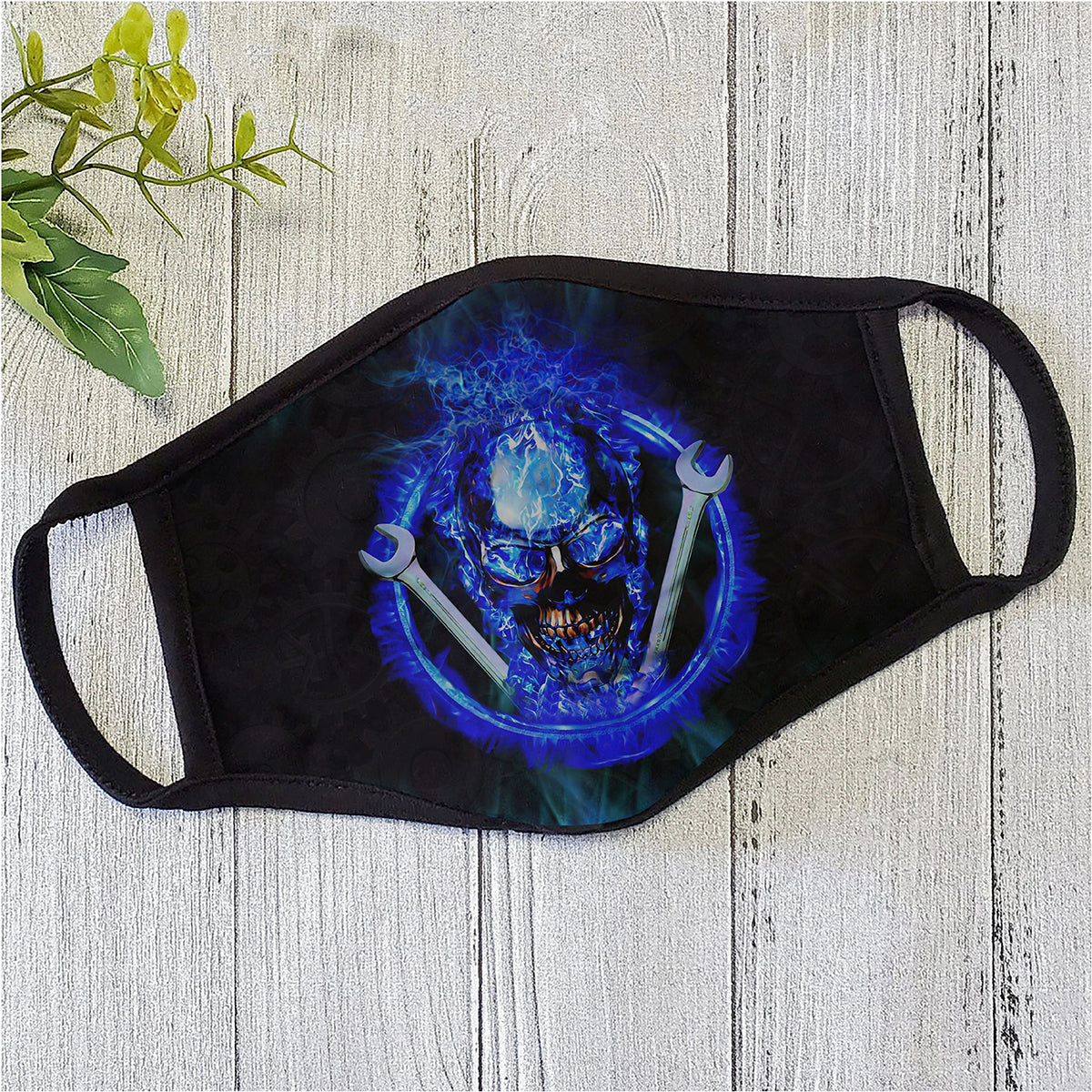 Mechanic Skull Face Mask TN