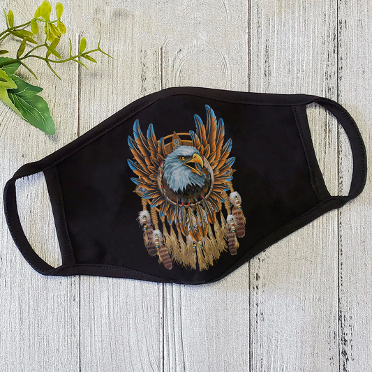 Eagle Dreamcatcher Native American For Everyone Face Mask LAM