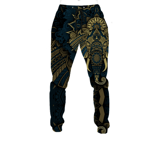 Elephant Royal Mandala Premium 3D All Over Printed Sweat Pan