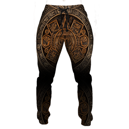 Persionalized Name Azteca Mexicano 3D All Over Printed Unisex Hoodie