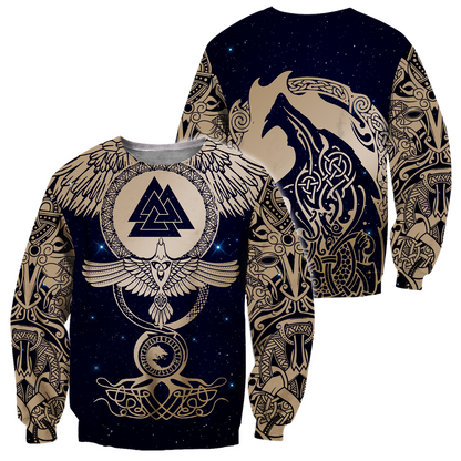Viking 3D Printed Unisex Shirts PD22042102