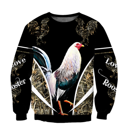 Rooster 3D Printed Unisex Shirts TNA22042103VH