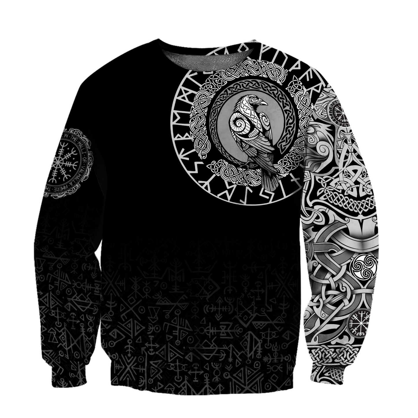 Premium Viking Raven 3D Printed Unisex Shirts TNA23042102
