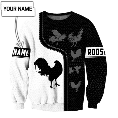 Personalized Rooster 3D Printed Unisex Shirts DD24042104