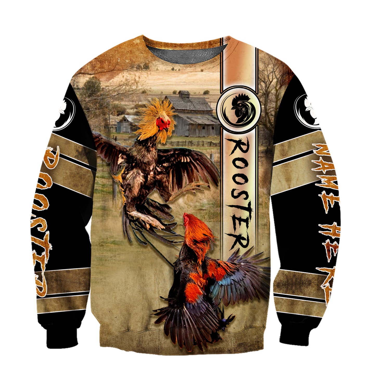 Personalized Rooster Fighting 3D Printed Unisex Shirts TNA05052105