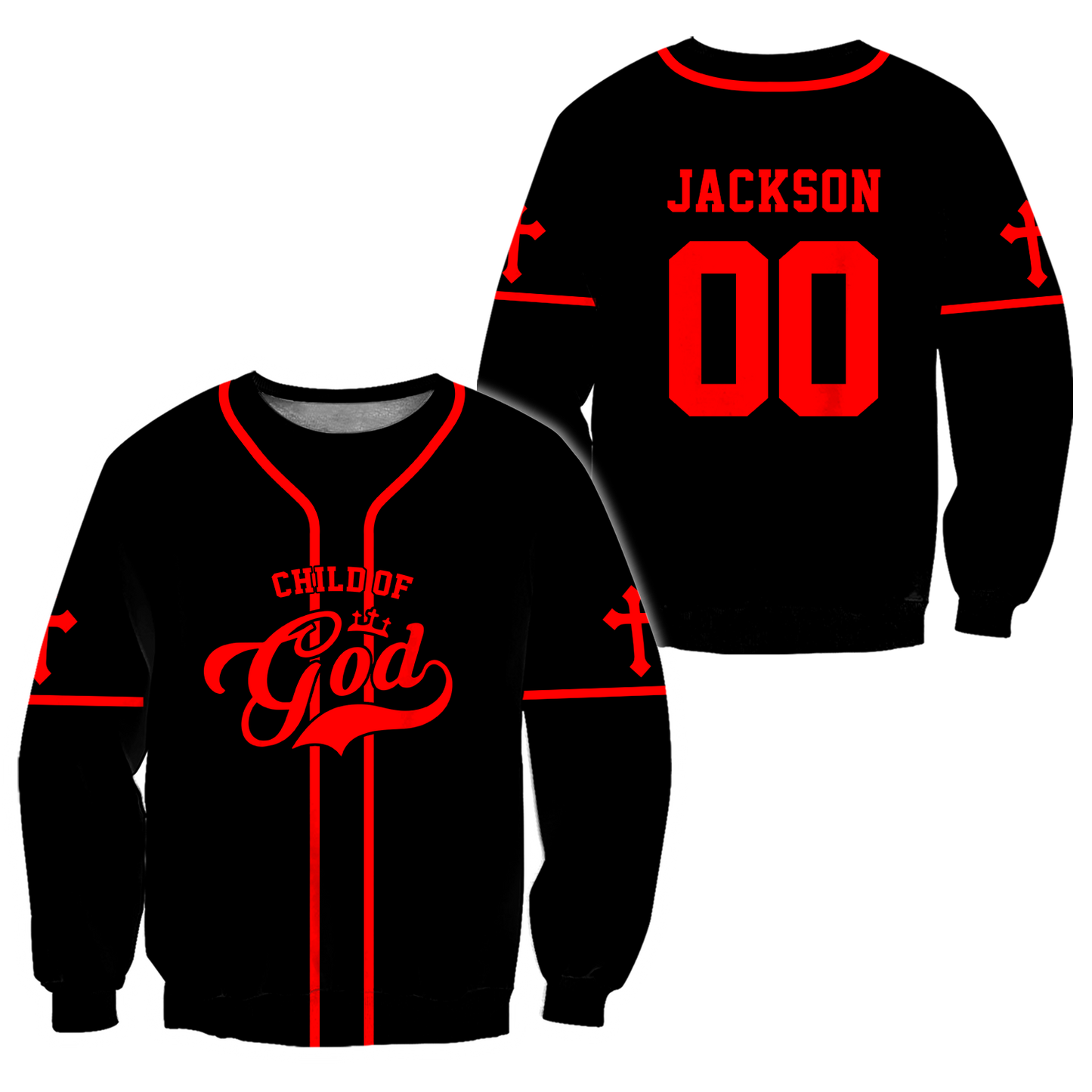 Personalized Jesus3D All Over Printed Unisex Hoodie