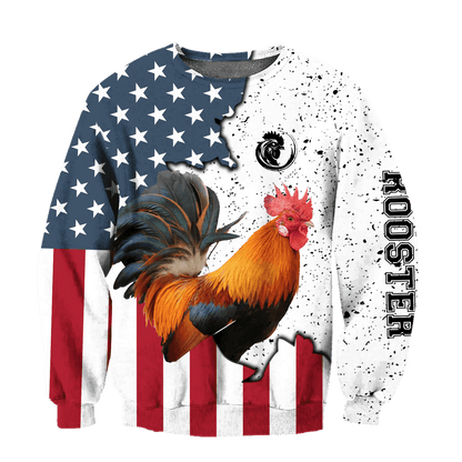 Rooster 3D Printed Unisex Shirts HHT17052102