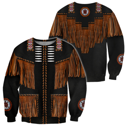 Cowboy Jacket No9 Cosplay 3D Over Printed Unisex Deluxe Hoodie ML