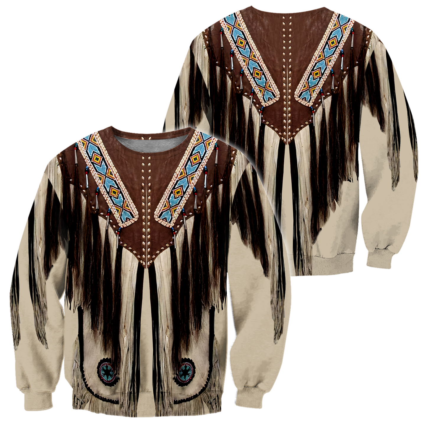 Cowboy Jacket No11 Cosplay 3D Over Printed Unisex Deluxe Hoodie ML