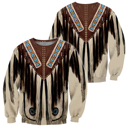Cowboy Jacket No11 Cosplay 3D Over Printed Unisex Deluxe Hoodie ML