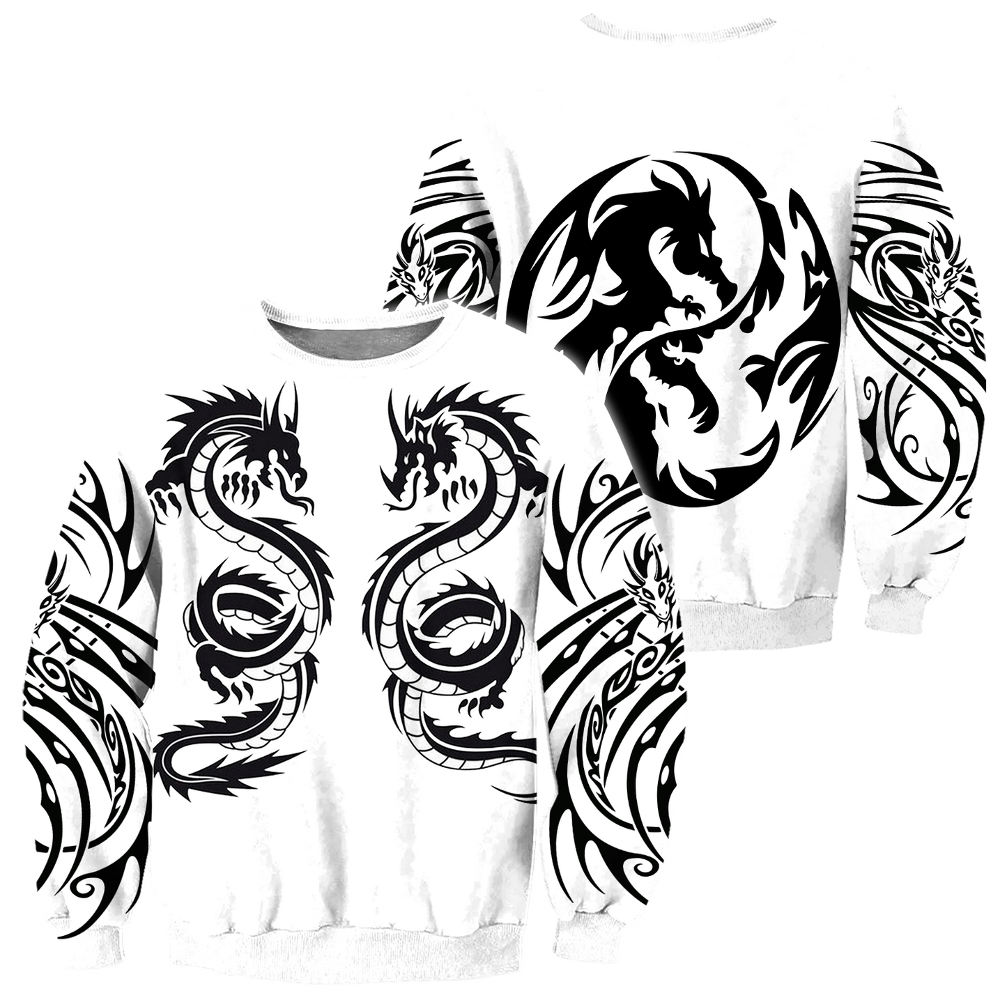Premium Unisex All Over Printed Dragon Tatoo Shirts MEI
