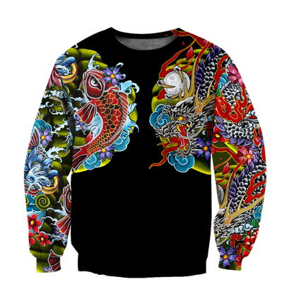 Japan Culture 3D All Over Printed Unisex Shirts