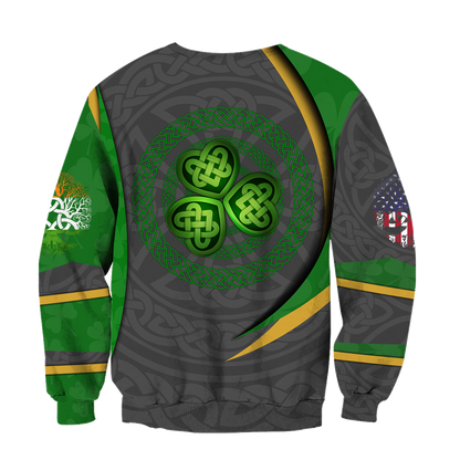Irish Saint Patrick's Day 3D Printed Unisex Shirts TN