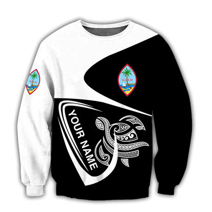 Premium Unisex Hoodie Polynesian Guam Custom Name ML
